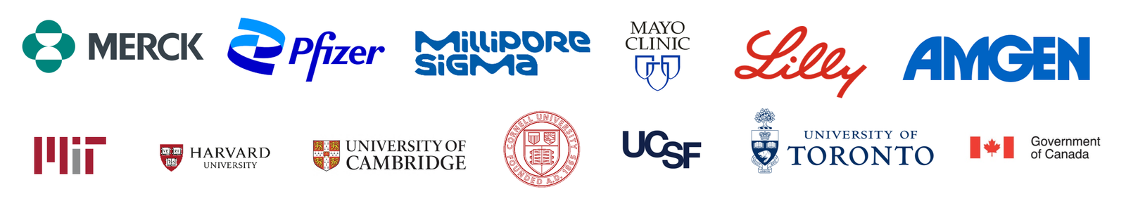 Logos of partner companies